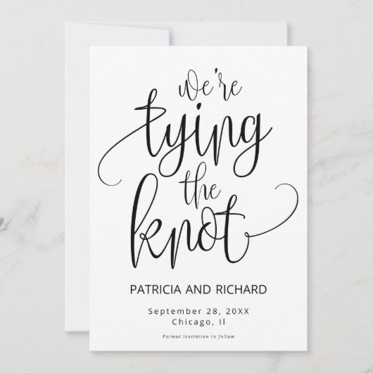 We koppelen de knoop om de datum waarop de foto ni kaart (Voorkant)