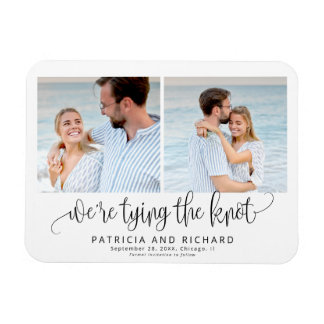 We koppelen de knoop om de foto van Datum 2 op te  Magneet