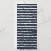 We koppelen de knoop. save the date (Achterkant)