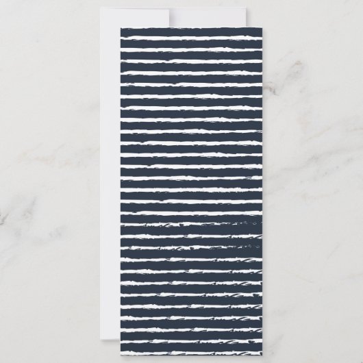 We koppelen de knoop. save the date (Achterkant)