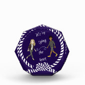 We koppelen de Knot Nautical Colored Anime Fotoblokken (Voorkant)