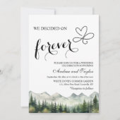 We kozen voor Forever Casual Wedding Kaart (Voorkant)