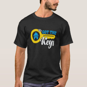 We Kregen De Sleutels We Kochten Een Huis Nieuw Th T-shirt