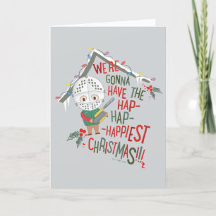 We krijgen de aller-aller-blijste Kerst Feestdagen Kaart