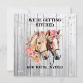 We krijgen een Westerne bruiloft Kaart (Voorkant)