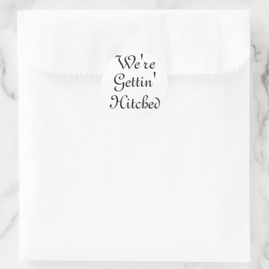 We krijgen getikte stickers (Tas)