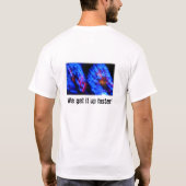 We krijgen het sneller op! - SSCC T-shirt (Achterkant)