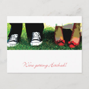 We krijgen Hitched Briefkaart