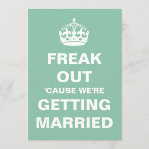 We krijgen huwelijksuitnodigingen kaart