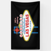 We krijgen Maried in Vegas Spandoek (Verticaal)