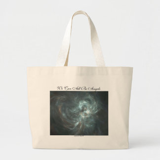 WE KUNNEN ALLEMAAL ANGELS ZIJN GROTE TOTE BAG