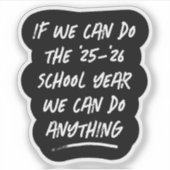 We kunnen alles doen wat inspirerend is voor 2021  sticker (Voorkant)