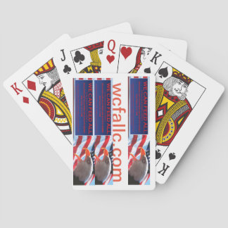 We kunnen alles voeden pokerkaarten