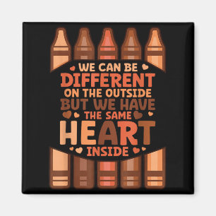 We kunnen anders van buiten zwart geschiedenis man magneet