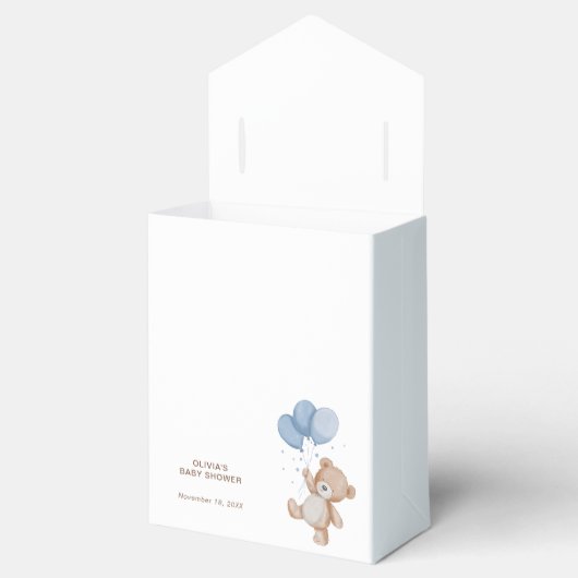 We kunnen Baby shower afwachten Bedankdoosjes (Geopend)