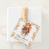 We kunnen Baby shower afwachten Bedankjes Labels (In situ)