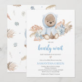 We kunnen Baby shower afwachten Kaart (Voorkant / Achterkant)