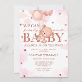 We kunnen Baby shower afwachten Kaart (Voorkant)