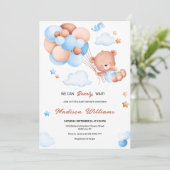 We kunnen Baby shower afwachten Kaart (Staand voorkant)