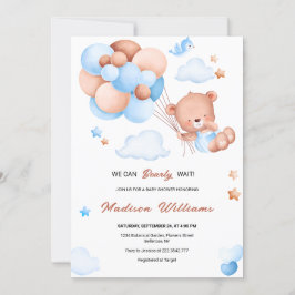 We kunnen Baby shower afwachten Kaart