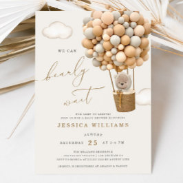 We kunnen Baby shower afwachten Kaart