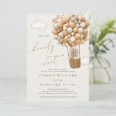 We kunnen Baby shower afwachten Kaart (Staand voorkant)