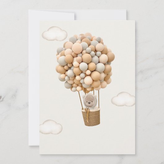 We kunnen Baby shower afwachten Kaart (Achterkant)