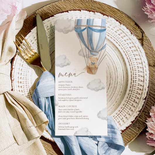 We kunnen Baby shower afwachten Menu