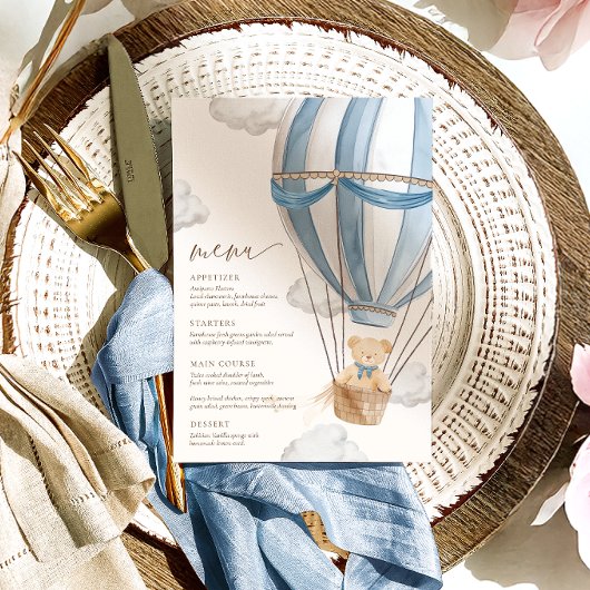 We kunnen Baby shower afwachten Menu