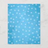 We kunnen Baby shower afwachten met de datum invul (Achterkant)