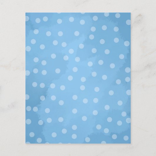 We kunnen Baby shower afwachten met de datum invul (Achterkant)