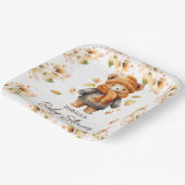 We kunnen Baby shower afwachten Papieren Bordje (Gebogen)