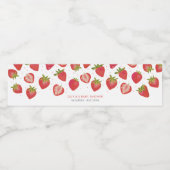 We kunnen Baby shower afwachten Waterfles Etiket (Enkel label)