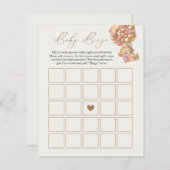 We kunnen Baby shower Bingo Game wachten (Voorkant / Achterkant)