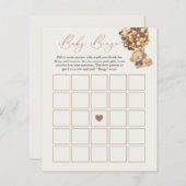 We kunnen Baby shower Bingo Game wachten (Voorkant / Achterkant)