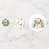 We kunnen Baby shower Confetti afwachten (Achterkanten)