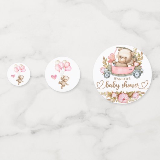 We kunnen Baby shower Confetti afwachten (Voorkanten)