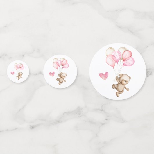 We kunnen Baby shower Confetti afwachten (Achterkanten)