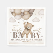 We kunnen Baby shower paper Napkin snel afwachten Servet (Voorkant)