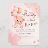 We kunnen Baby shower uitnodigen Kaart (Voorkant / Achterkant)