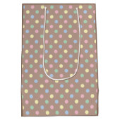 We kunnen Barly Wachten Baby shower teddybeer Medium Cadeauzakje (Achterkant)