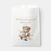 We kunnen bearly wachten teddybeer dank u beary ve bedankzakje (Voorkant)