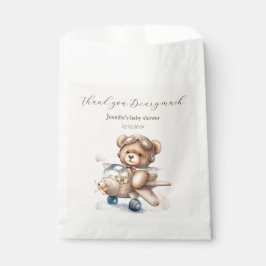 We kunnen bearly wachten teddybeer dank u beary ve bedankzakje