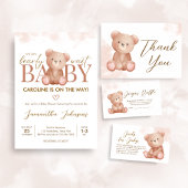 We kunnen Beer Baby shower afwachten Kaart