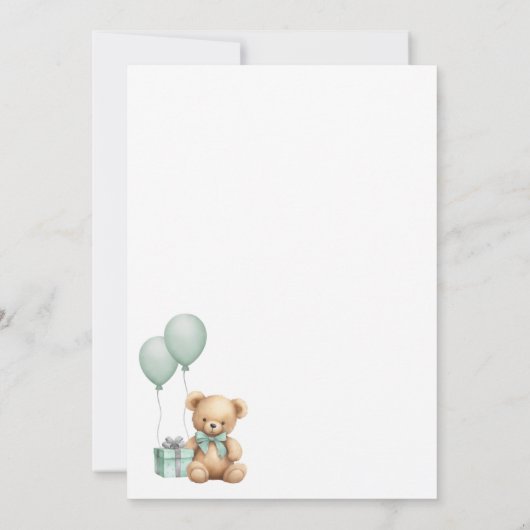 We kunnen Beer Baby shower afwachten Kaart (Achterkant)