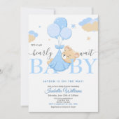 We kunnen bijna niet blauw wachten kaart (Voorkant)