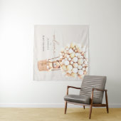 We kunnen bijna niet wachten! Baby Shower Wandkleed (In Situ (horizontaal))