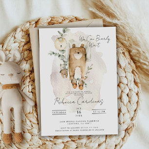 We kunnen bijna niet wachten   Boho babyshower uit Kaart