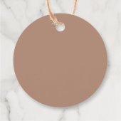 We kunnen bijna niet wachten Boho Balloon dank u Bedankjes Labels (Achterkant)