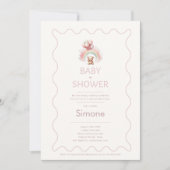 We kunnen bijna niet wachten Boho teddybeer roze u Kaart (Voorkant)